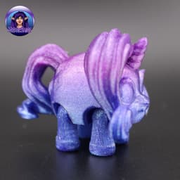 Diamond Pony Puff - Extra Model 3d model