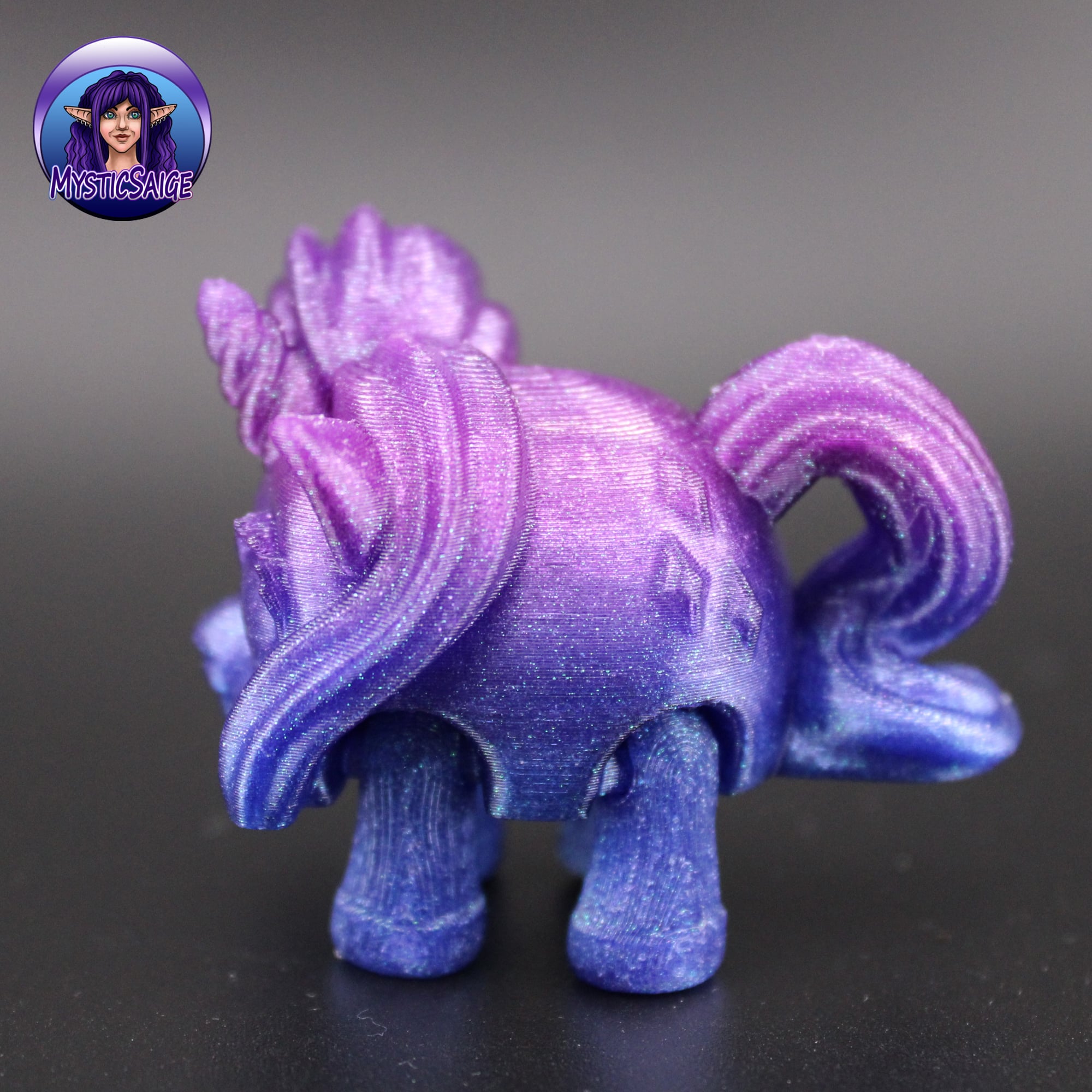 Diamond Pony Puff - Extra Model 3d model