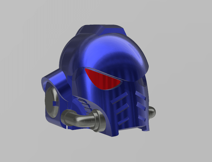 Warhammer Primaris Helmet 3d model