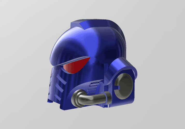 Warhammer Primaris Helmet 3d model