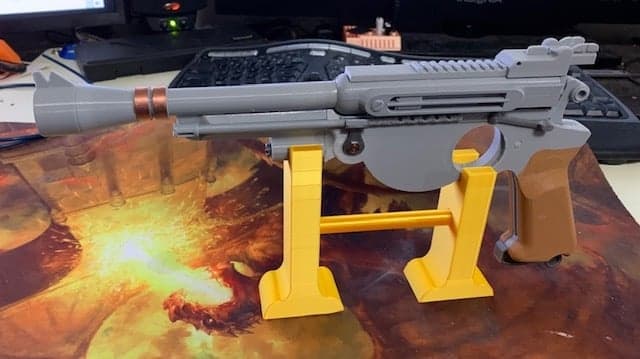 Mandalorian Blaster Stand 3d model