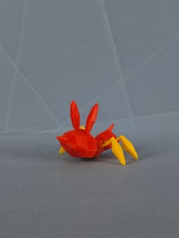 Ariados Low Poly Pokemon 3d model