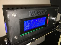 Control Panel Cover - Prusa i3 (3DP-11-ATL) and others 3d model