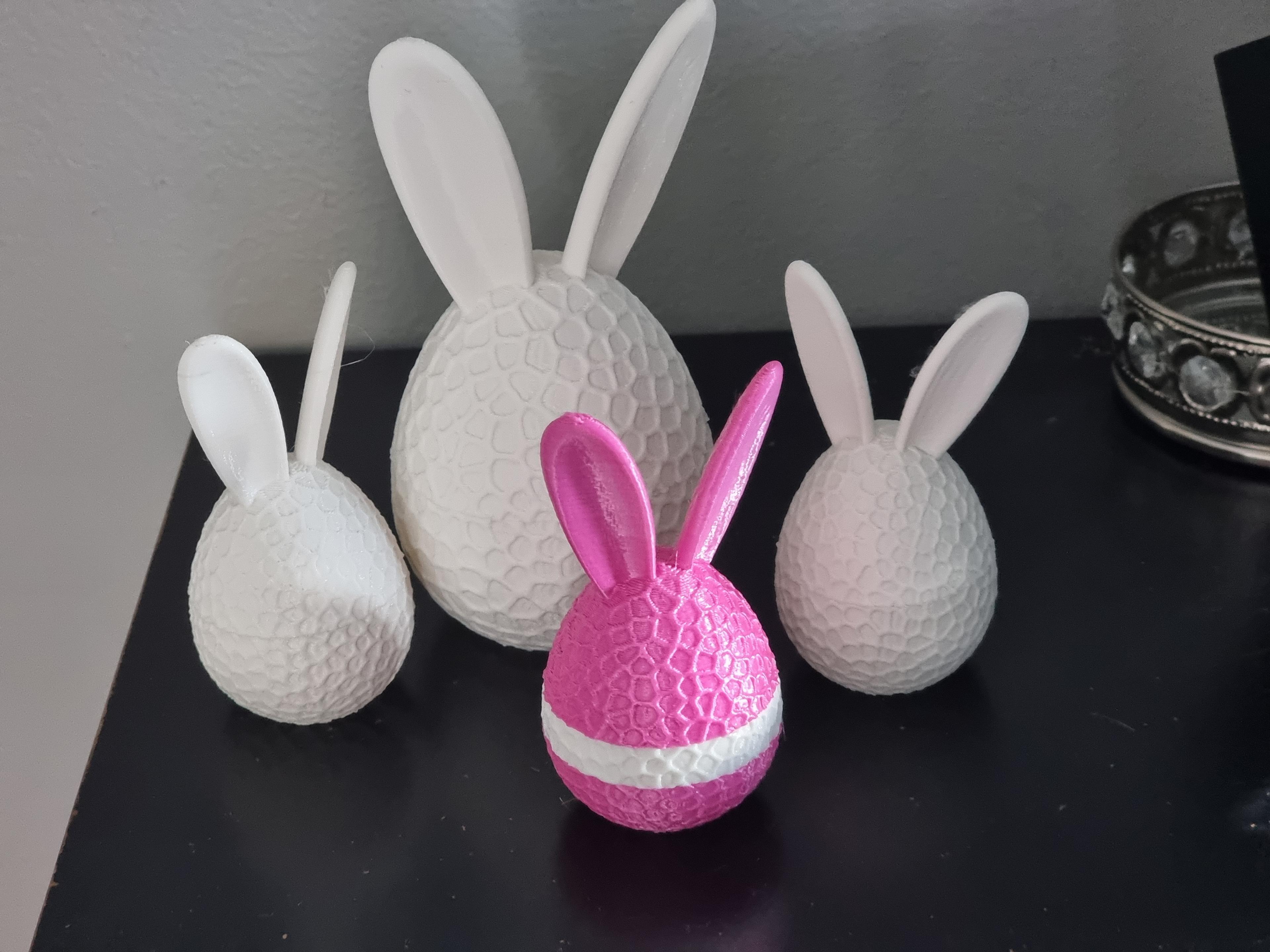 Egg Bunny Gift Pot - Loved this one - 3d model