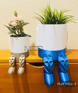 Flexi Planter Multiparts / no supports / 3mf included 3d model