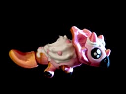 Triceratops Dessert *Personal Use* 3d model