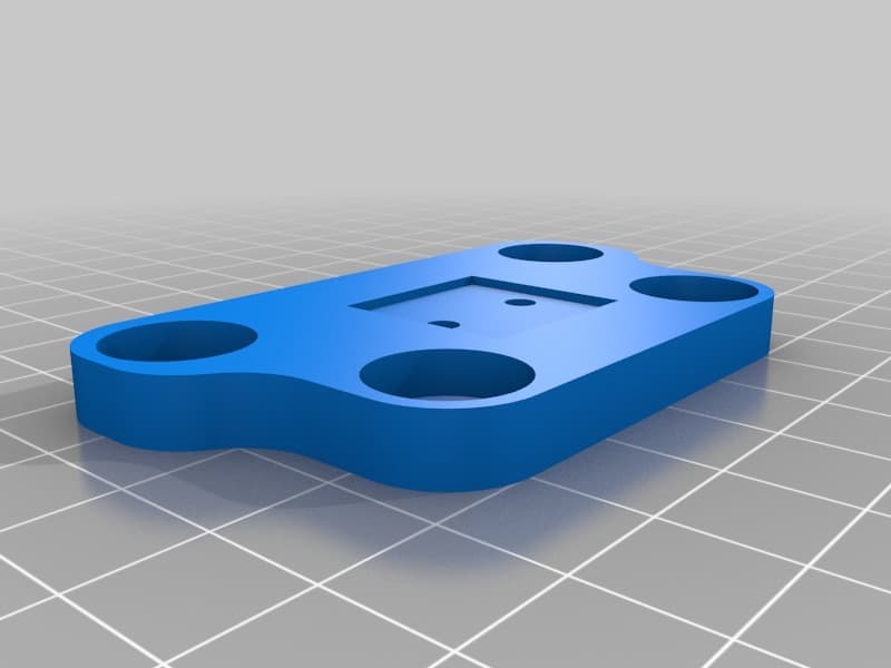 GoPro Mount for the FPV-Rover 3d model
