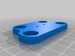 GoPro Mount for the FPV-Rover 3d model