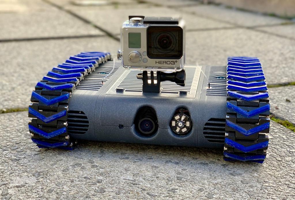 GoPro Mount for the FPV-Rover 3d model