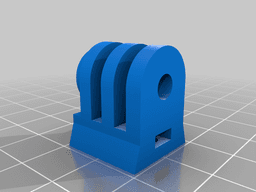 GoPro Mount for the FPV-Rover 3d model