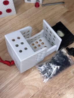 V2 MINI ANNOYING CASH GIFT BOX - 50 SCREWS 3d model