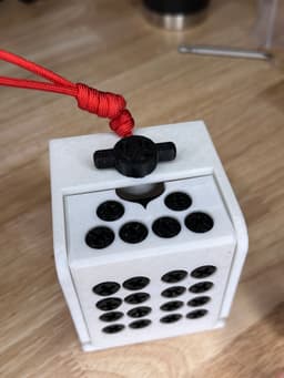 V2 MINI ANNOYING CASH GIFT BOX - 50 SCREWS 3d model