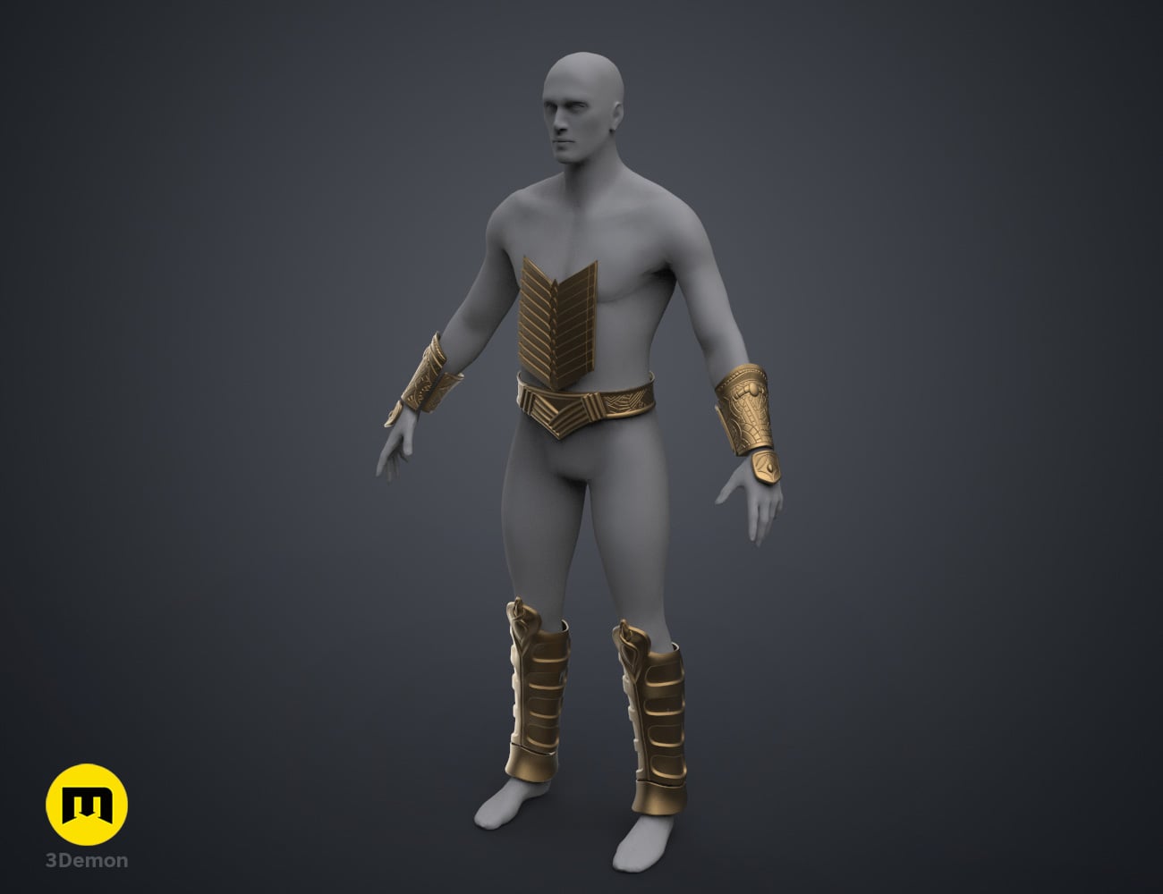 Serpent Guard Armor 3d model
