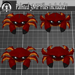 Crab Puff - Exclusive Model 3d model