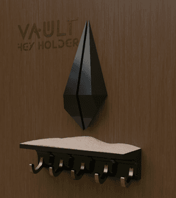 Vault Key Holder - Foundation Apple TV 3d model