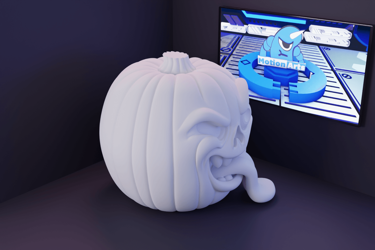Abobora lingua.stl 3d model