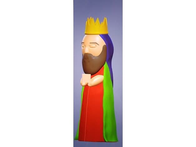 Rey Mago PR 3d model
