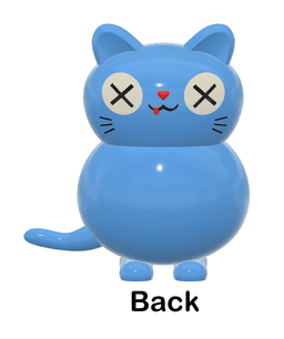 Dead or Alive cat (Schrödinger’s Cat) 3d model