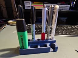 Highlighter, Pen and Sharpie Rack 3d model