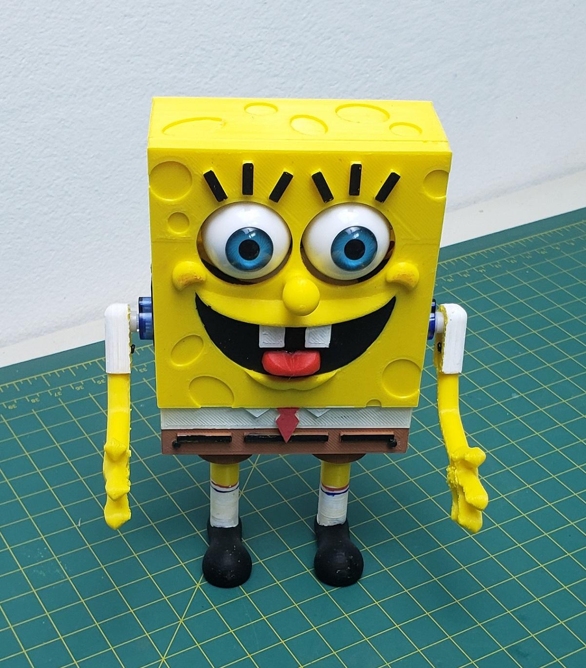 Animatronic SpongeBob 3d model