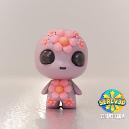 Phantom Imp Family - Full Flexi Keychain 3D Print Collection STL/3MF, V1.1 Stronger Joints 3d model