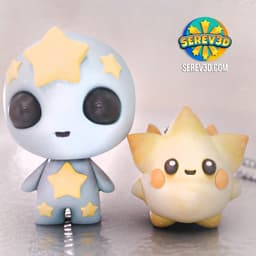 Phantom Imp Family - Full Flexi Keychain 3D Print Collection STL/3MF, V1.1 Stronger Joints 3d model