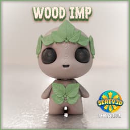 Phantom Imp Family - Full Flexi Keychain 3D Print Collection STL/3MF, V1.1 Stronger Joints 3d model
