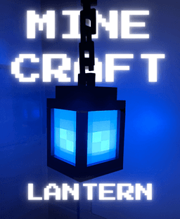 2-in-1 Minecraft Lantern Bundle (Floating & Hanging) 3d model