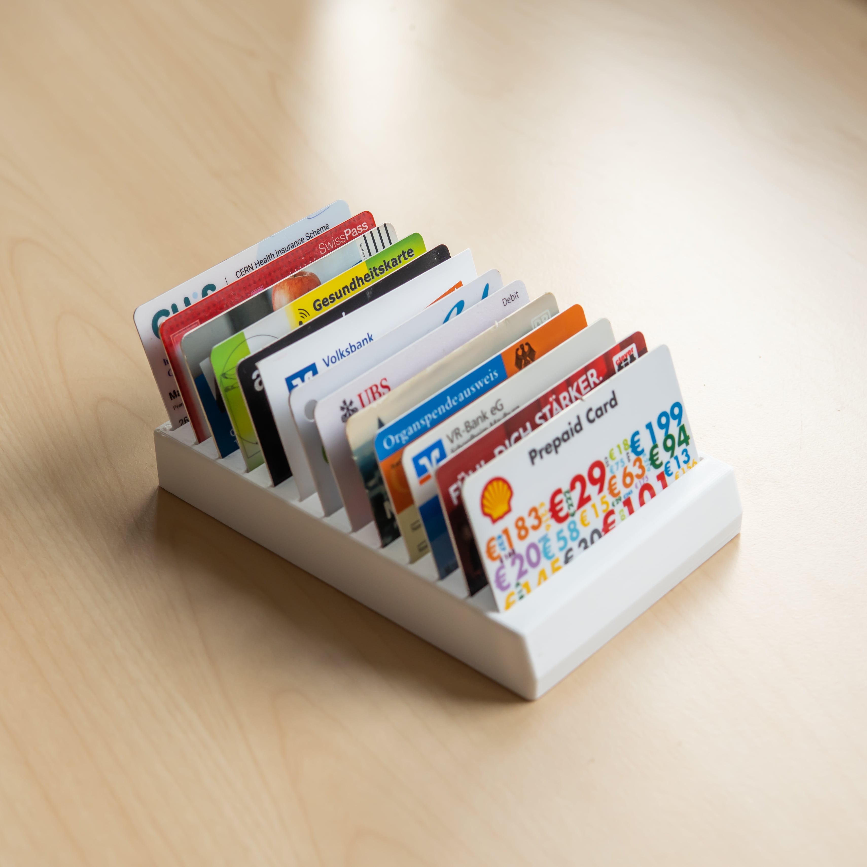 Card organizer 3d model