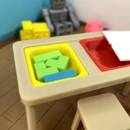 Miniature Dollhouse Child's Room Table Desk Toy Storage Collection STL 1:12 Scale License 3d model