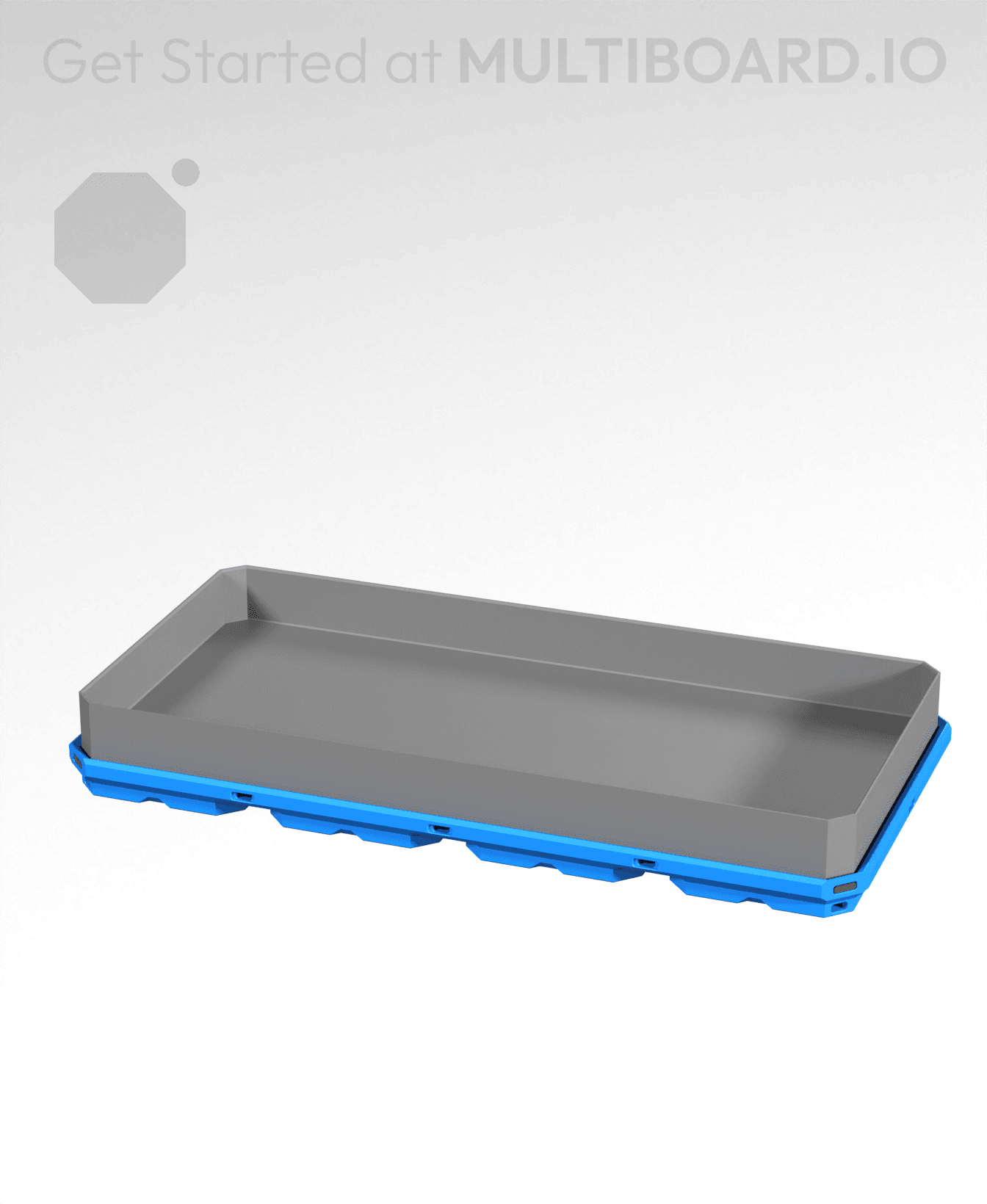 4x2 CU - Micro Multibin Shell 3d model