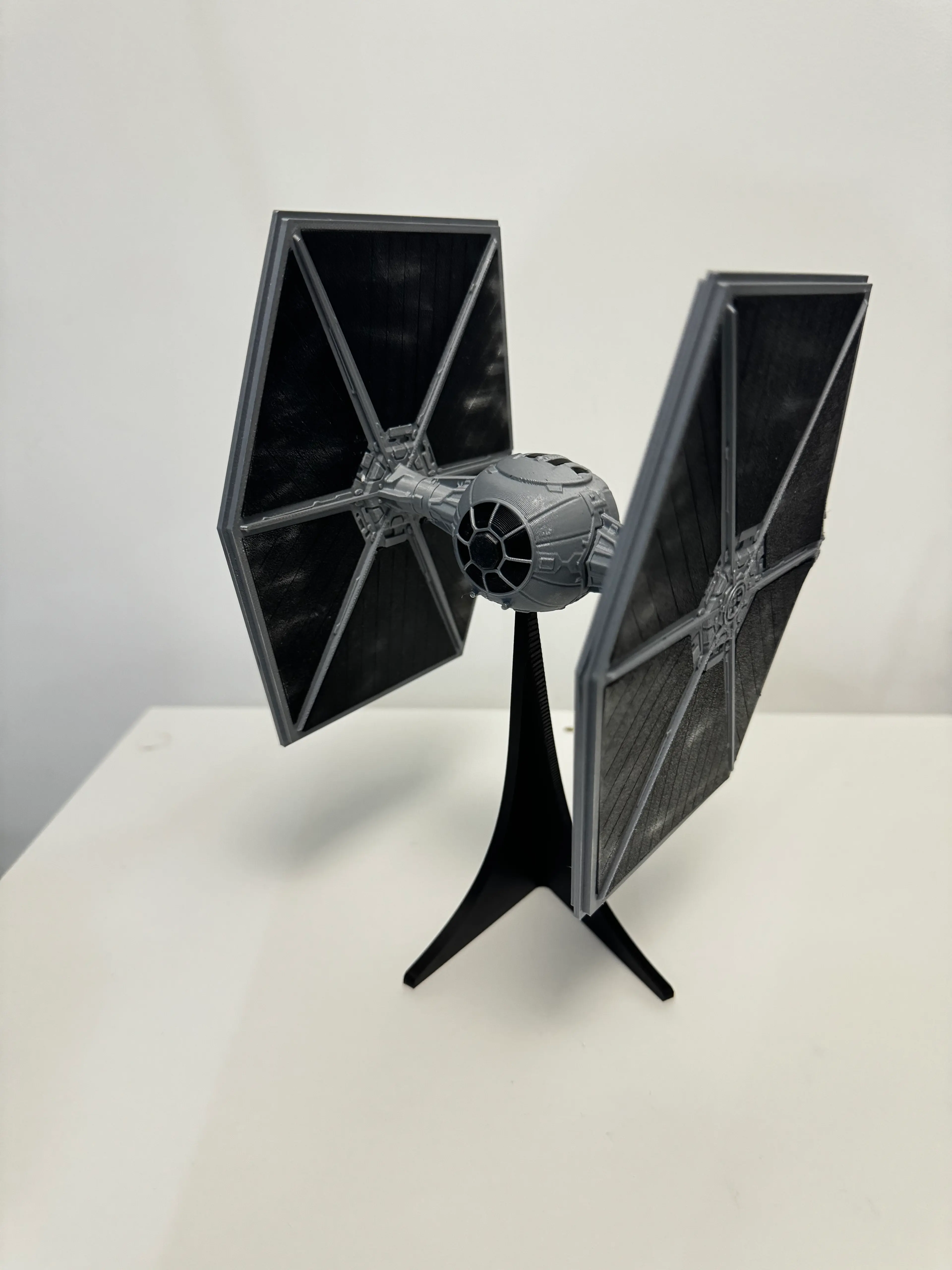 The battle scar Tie Fighter. These kits are so much fun and easy to build with amazing quality