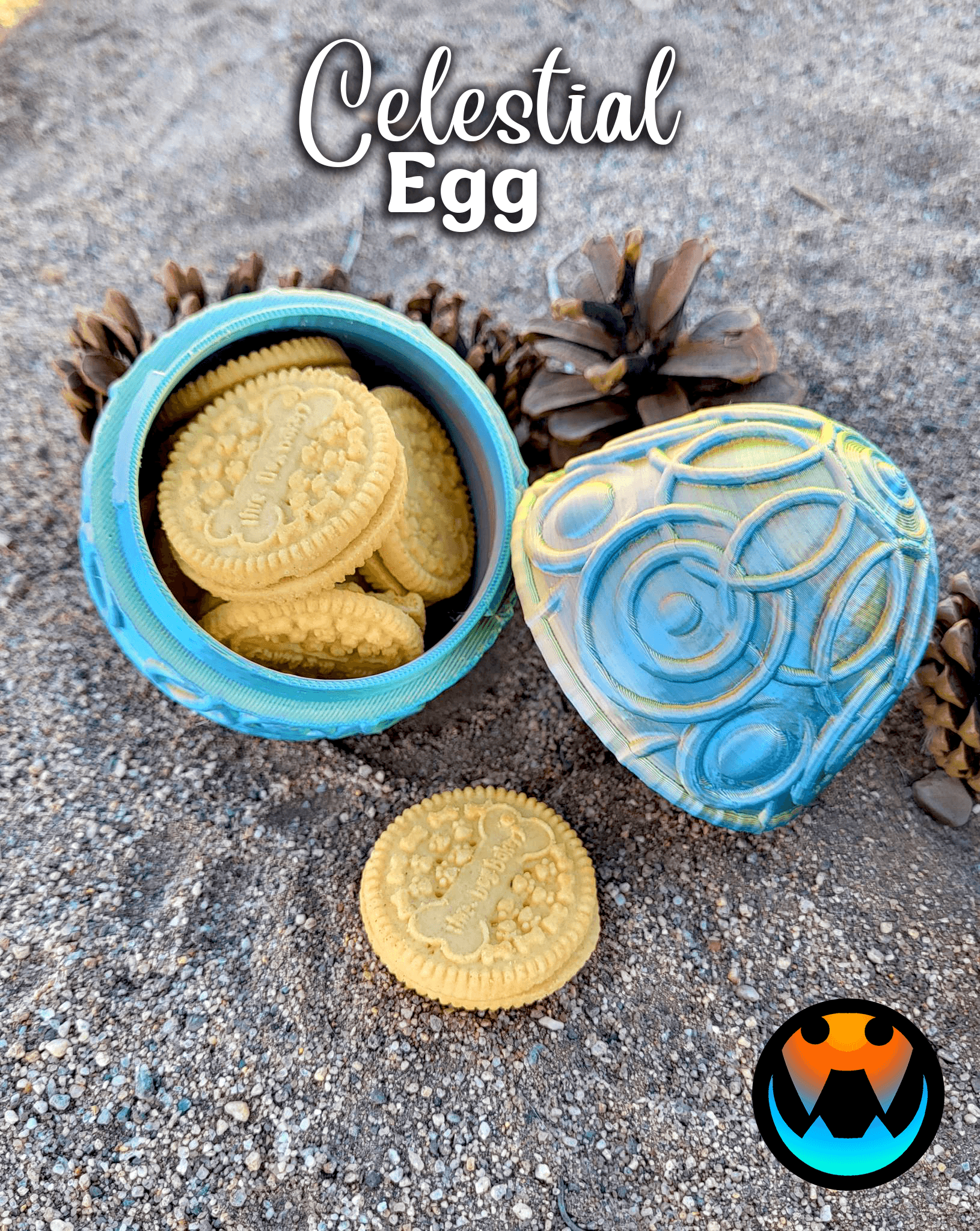 Celestial Egg 3d model