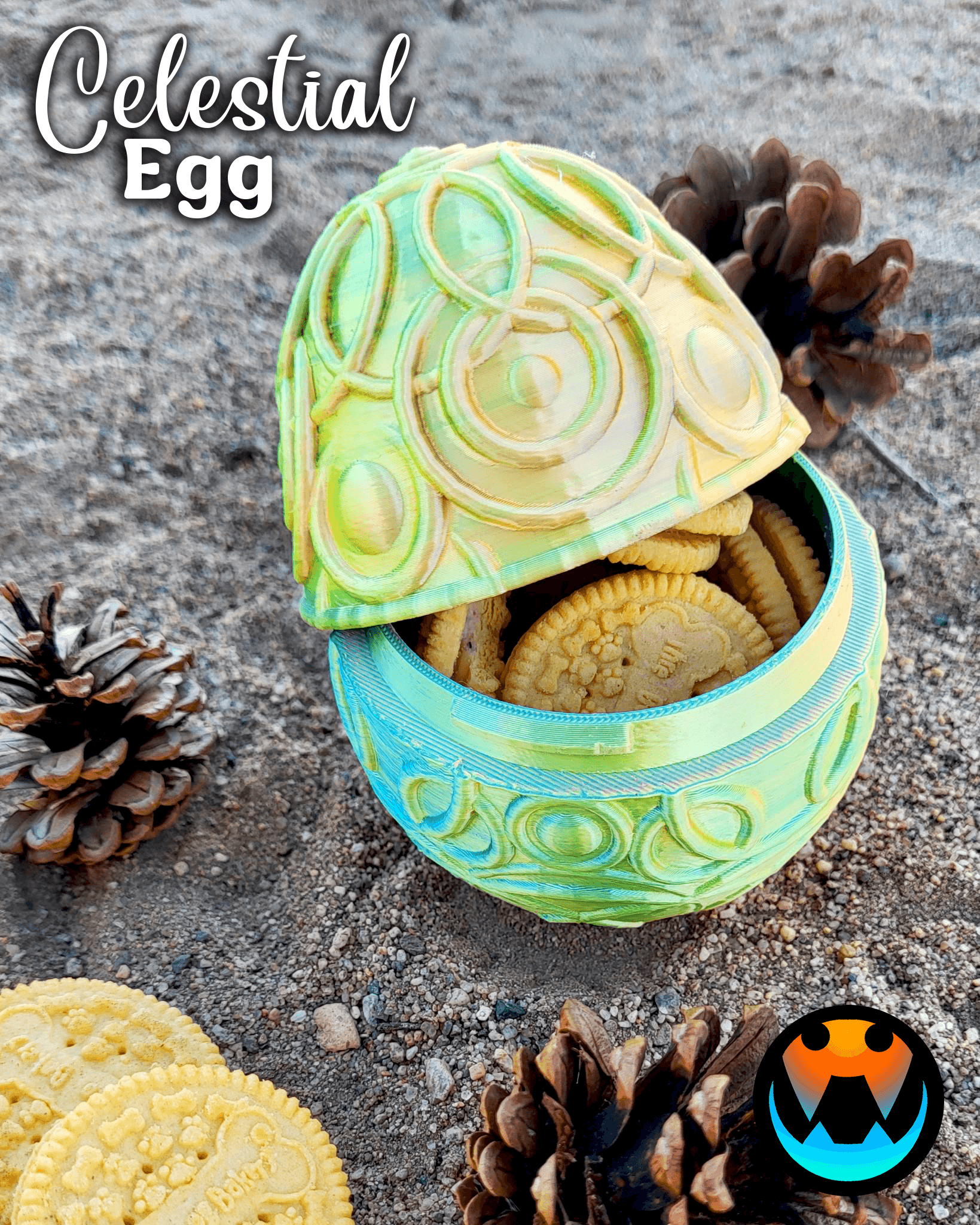 Celestial Egg 3d model