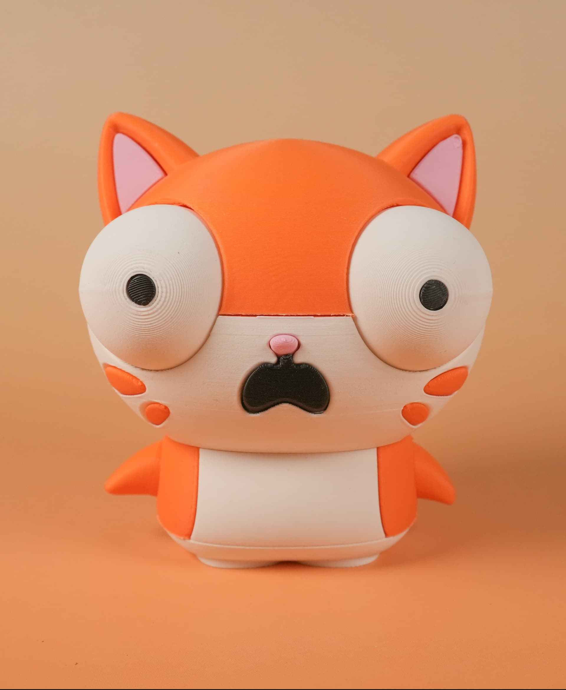 Mimi Scared Face 3d model