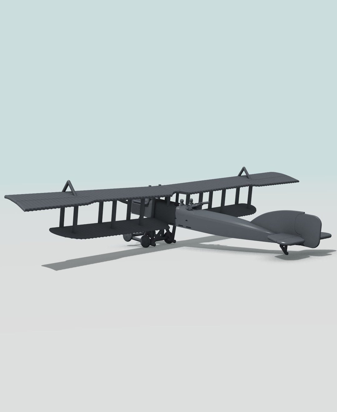 1:144 Short Bomber 3d model