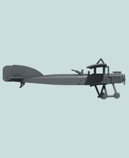 1:144 Short Bomber 3d model