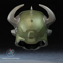Sentinel Helmet 3D Printer STL File 3d model