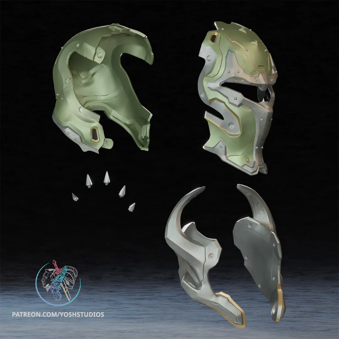 Sentinel Helmet 3D Printer STL File 3d model