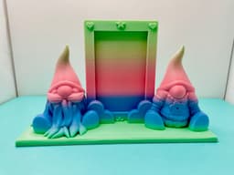 Gnome Picture Frame for Instax Film 3d model