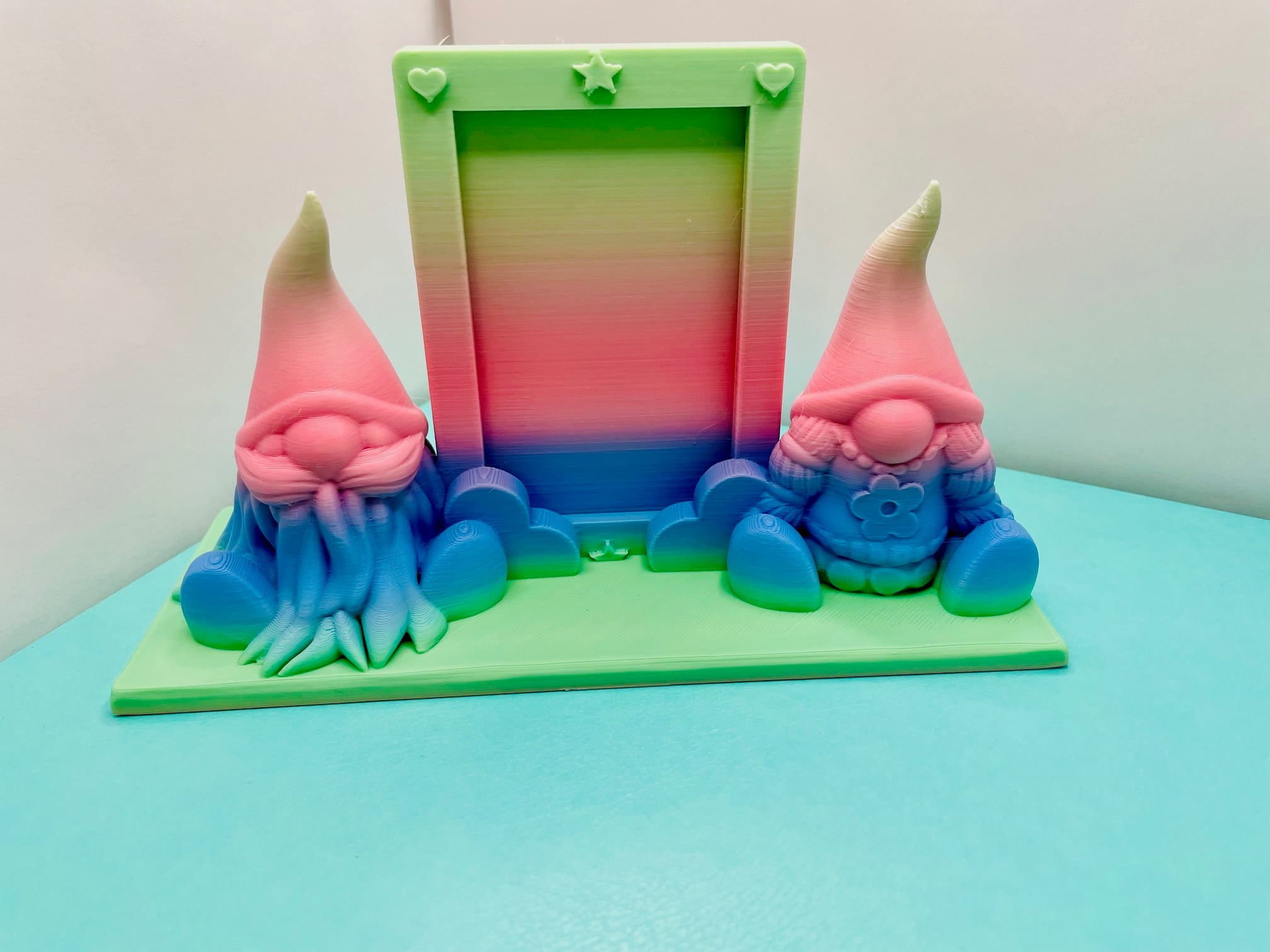 Gnome Picture Frame for Instax Film 3d model