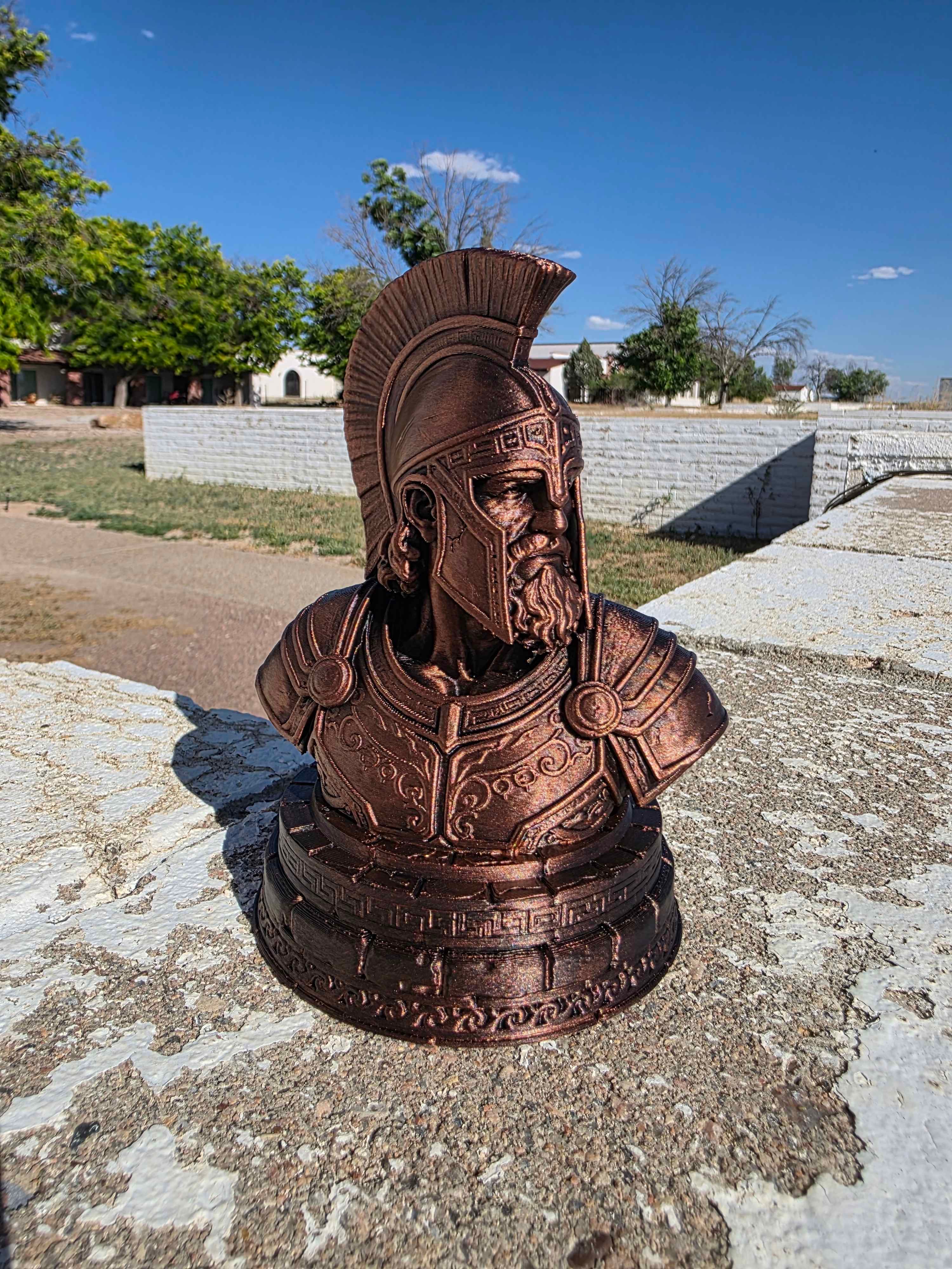Spartan Bust 3d model