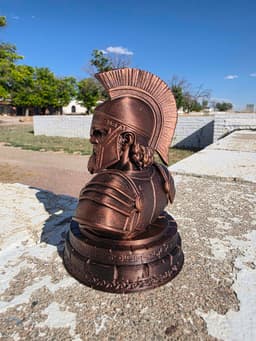 Spartan Bust 3d model