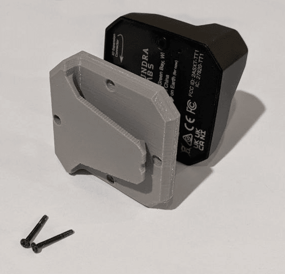 Tundra Tracker Belt Clip 3d model