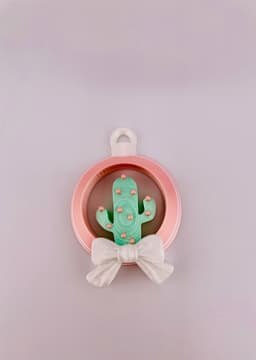 Cactus Ornament Set 3d model