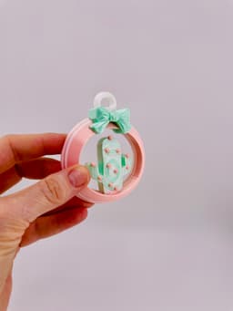 Cactus Ornament Set 3d model