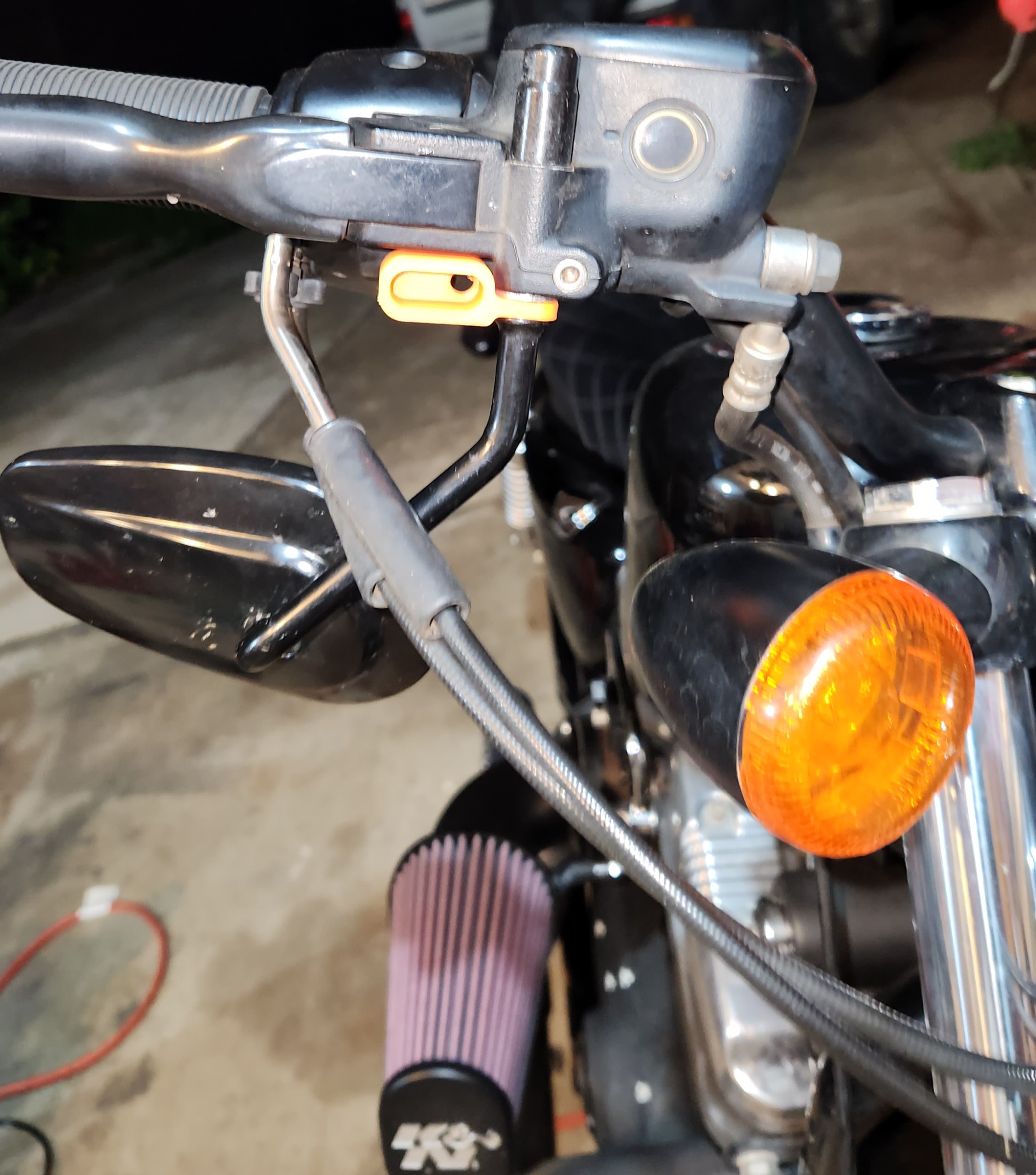 harley davison sportster indicator 3d model