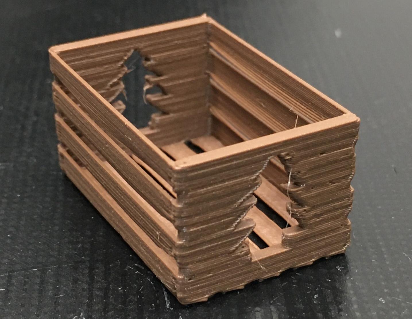 Mini Christmas Tree Crate 3d model