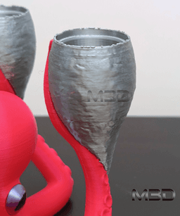 Octopus Candlestick / no supports / 3mf included 3d model