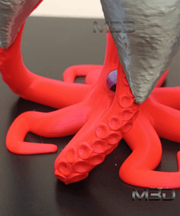 Octopus Candlestick / no supports / 3mf included 3d model